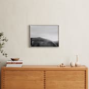"Horseback" - Art Print in Black and White by Anne Ciotola - In a Room