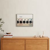 "at the laundromat" - Art Print in isabelline by Maja Cunningham - In a Room