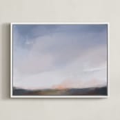 "Reset" - Art Print in pewter by Eric Ransom - Framed Canvas