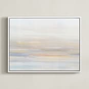 "Anew" - Art Print in sunrise by Nicole Walsh - Framed Canvas