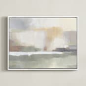 "Sunshine falls" - Art Print in Dawn by AlisonJerry - Framed Canvas