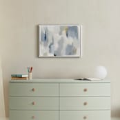 "Frosted Magnolia" - Art Print in Sky by Nicoletta Savod - In a Room