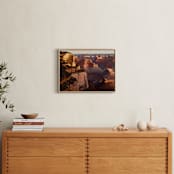 "Grand" - Art Print in Canyon Shadow by Rachel Nelson - In a Room