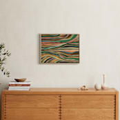 "land wires" - Art Print in Leaves by Carrie Moradi - In a Room