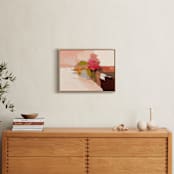 "Night Ride" - Art Print in Pink by Caryn Owen - In a Room