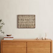 "Naive" - Art Print in Neutral Mossy Green by Ashley Armistead - In a Room