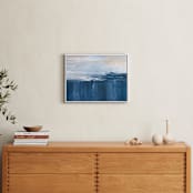 "Sweet Deluge" - Art Print in Deep Blue by Julia Contacessi - In a Room