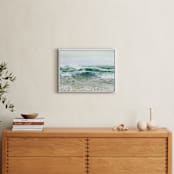 "Soft Break" - Art Print in Pale Aqua by BROOK PAGE - In a Room