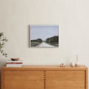 "Backroad" - Art Print in Field Green by Hettie Roberts - In a Room