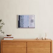 "Doors to my heart" - Art Print in Frost by Jaqui Falkenheim - In a Room