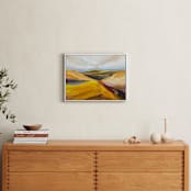 "Propitious" - Art Print in Golden by Molly Mansfield - In a Room