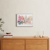 "Love" - Art Print in Blush by Kelly Ventura - In a Room