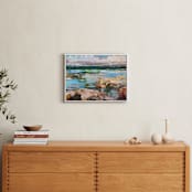 "Turning Tides" - Art Print in Multi by Jess Franks - In a Room