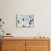 "Melancolia" - Art Print in Pale blue by Lulaloo - In a Room