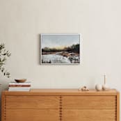 "Through The Woods" - Art Print in Burnt Sienna by Lorent and Leif - In a Room