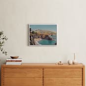 "The Wild Sonoma Coast" - Art Print in Pacific Blue by Amanda Phelps - In a Room