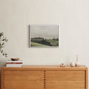 "Peaceful Vines" - Art Print in warm sky by Amanda Phelps - In a Room