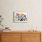 "island wildflowers no.2" - Art Print in gold poppy by Kiana Lee - In a Room