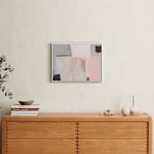 "atmospheric" - Art Print in Apricot by Amy Gray - In a Room