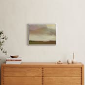 "pink meadows" - Art Print in meadow pink by AlisonJerry - In a Room