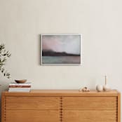 "Cascade Harbor" - Art Print in Cascade Grey by AlisonJerry - In a Room