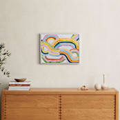 "Sun River" - Art Print in Sunshine by Lise Gulassa - In a Room