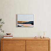 "Sandspit" - Art Print in White by Kayla King - In a Room