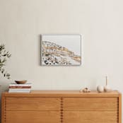 "Aurum 3" - Art Print in snow by Kamala Nahas - In a Room