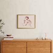 "Classic Body" - Art Print in Cream by Marta Crea - In a Room