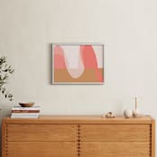 "The place between" - Art Print in Sunrise Pink by Christina Flowers - In a Room