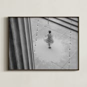 "NobodyWatching" - Art Print in Night Music by Nancy Lindo - Framed
