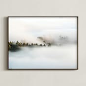 "Revealing II" - Art Print in Seaweed Green by Tania Medeiros - Framed