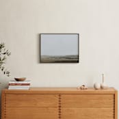 "Landscape under Fog" - Art Print in sage bouquet by Alicia Abla - In a Room