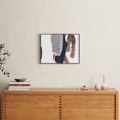 "A Trail to Follow" - Art Print in Obsidian by Jennifer Daily - In a Room
