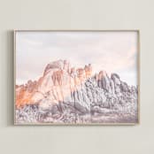 "High Hopes" - Art Print in Dreamsicle by Lissabeth Anglin - Framed