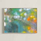 "Dreaming Of Summer I" - Art Print in Electric by Jonathan Brooks - Framed