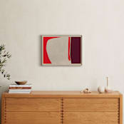 "A-walk around the block" - Art Print in Hot Fire by Alain Castoriano - In a Room