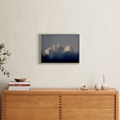 "Blue Dusk" - Art Print in Royal Blue by Jonathan Brooks - In a Room