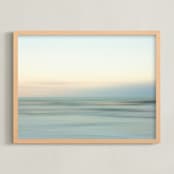 "The Blues" - Art Print in Sea by Cristina Marie - Framed
