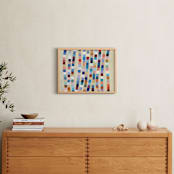 "Strands" - Art Print in Cream by melanie mikecz - In a Room