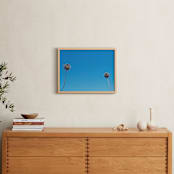 "Space & Boundaries I" - Art Print in Sky Blue by Caroline Mint - In a Room