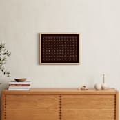"Yoruba-5-01" - Art Print in earthy colors by Alain Castoriano - In a Room