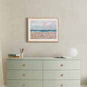 "sea you at the beach" - Art Print in Sea by Lindsay Megahed - In a Room