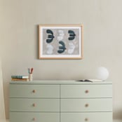 "Soar" - Art Print in Driftwood Taupe by Alicia Abla - In a Room
