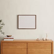 "Weaving 1" - Art Print in Sand by Yohaku Oshima - In a Room