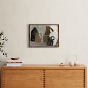 "At The Table 1" - Art Print in Agate by Jennifer Daily - In a Room