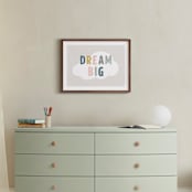 "Dream Big" - Art Print in Dream by Pixel and Hank - In a Room