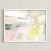 "Sweet Dreams" - Art Print in Dusk by Carol Barber - Framed