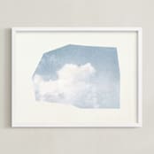 "a scrap of the sky II" - Art Print in Sky by Sumak Studio - Framed