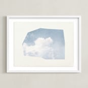"a scrap of the sky II" - Art Print in Sky by Sumak Studio - Framed